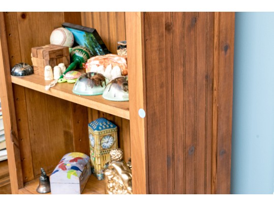 Awesome Vintage Pine Bookcase