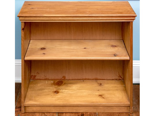 Pair Of Vintage Pine Bookcases