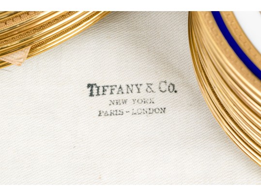 Twenty Four Piece Lenox For Tiffany & Co. China Plates