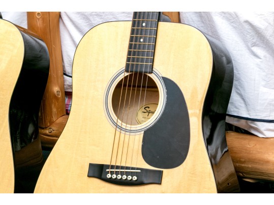 Pair Of Fender Squier Guitars