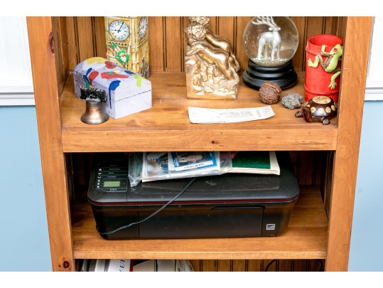 Awesome Vintage Pine Bookcase