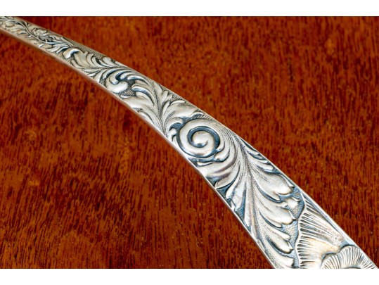 Sterling Silver Soup Ladle, 6.48 Ozt.