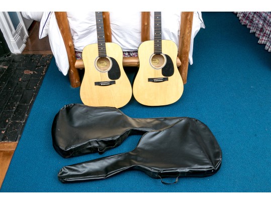 Pair Of Fender Squier Guitars