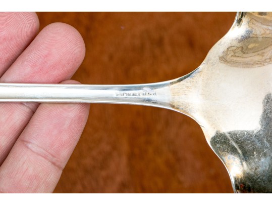 Sterling Silver Soup Ladle, 6.48 Ozt.