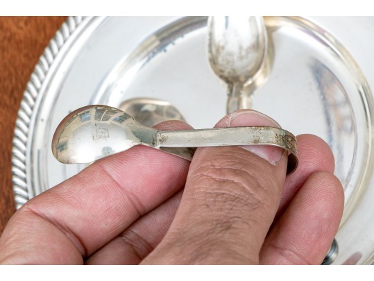 Collection Of Sterling Silver, Including A Pair Of Gorham Plates, 7.16 Ozt Total