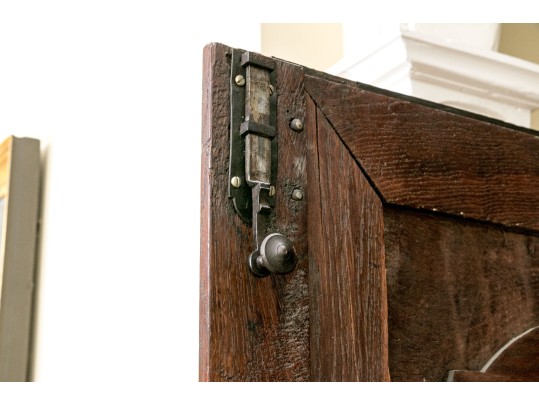 Monumental Continental Late 18th C. Oak Armoire