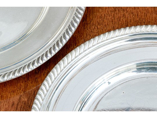 Collection Of Sterling Silver, Including A Pair Of Gorham Plates, 7.16 Ozt Total