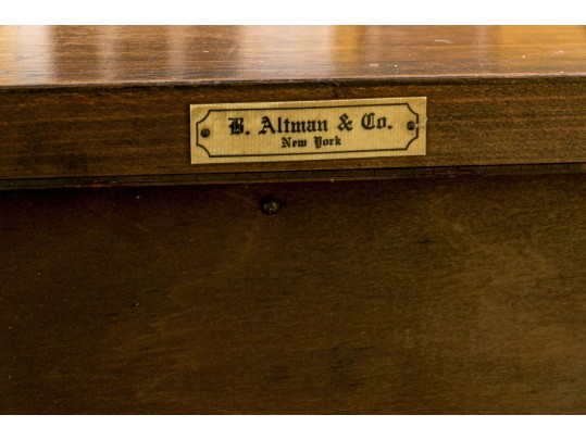 B. Altman Renaissance Revival Walnut Cabinet