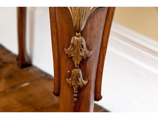 Kensington Furniture Chinoiserie Painted And Hand Carved Walnut American Cabinet On Stand, Ca. 1920