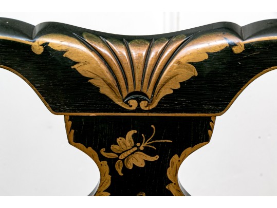 Pair Of Bold Chinese Chippendale Style Side Chairs With Cheetah Print Upholstery