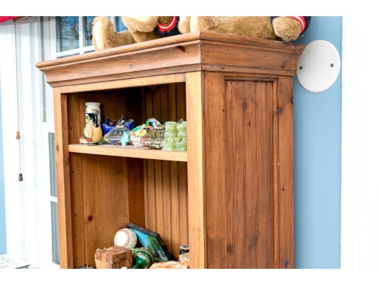 Awesome Vintage Pine Bookcase