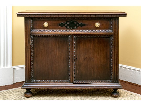 B. Altman Renaissance Revival Walnut Cabinet