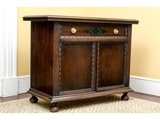 B. Altman Renaissance Revival Walnut Cabinet