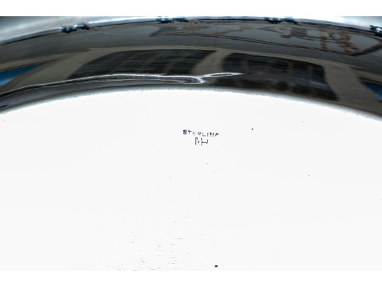 Moore & Hofman Sterling Silver Bread Dish, 5.15 Ozt.