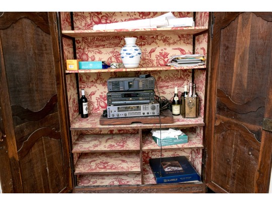 Monumental Continental Late 18th C. Oak Armoire