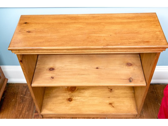 Pair Of Vintage Pine Bookcases