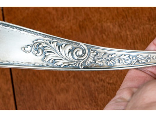 Sterling Silver Soup Ladle, 6.48 Ozt.