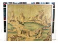 Chinese Lacquer Painting On Board, Canton Landscape
