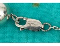 Tiffany & Co. Sterling Silver Striking 12.75 Mm Bead Necklace