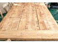 Restoration Hardware French Country Style Oak Extension Trestle Table