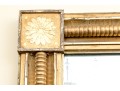Antique Ca. 1840 Carved And Gilt Finished Framed Mirror