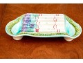 English Majolica Asparagus Serving Tray