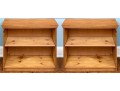 Pair Of Vintage Pine Bookcases