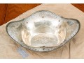 Alvin Sterling Silver Quatrefoil Serving Bowl, 11.15 Ozt.