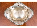 Alvin Sterling Silver Quatrefoil Serving Bowl, 11.15 Ozt.