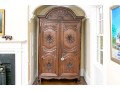 Monumental Continental Late 18th C. Oak Armoire