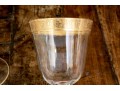 Associated Set Of Sixteen Gold Encrusted Stemware