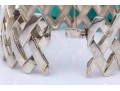 Tiffany & Co. Paloma PIcasso Sterling Silver Fabulous Ultra Wide Lattice Hinged Bangle Bracelet