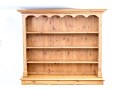 Antique Step Back Pine Cupboard