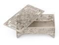 Elegant Vintage Silver Filigree Box 
