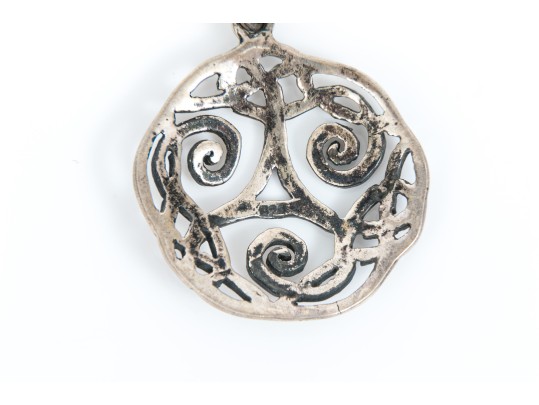 Assorted Lot Of Striking Sterling Silver Celtic Motif Jewelry Pieces