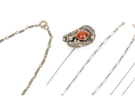 Lot Of Assorted Handsome Southwestern Style Sterling Silver Jewelry Pieces