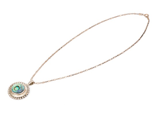 Lot Of Assorted Lovely Abalone Set Southwestern Sterling Silver Jewelry Pieces