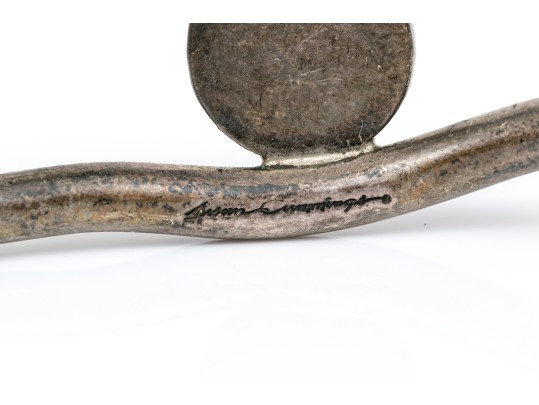 Sterling Silver Lot Of Four Assorted Slip On Bangle Bracelets, Assorted Styles