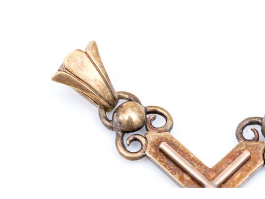 14k Gold Striking Vintage Large Decorative Cross