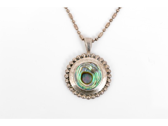 Lot Of Assorted Lovely Abalone Set Southwestern Sterling Silver Jewelry Pieces