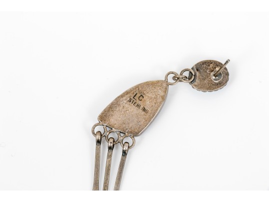 Lot Of Assorted Handsome Southwestern Style Sterling Silver Jewelry Pieces