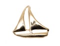 Cheerful 14K Sail Boat Charm Pendant