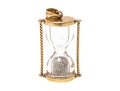Unique 10K Hourglass Pendant
