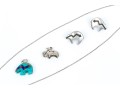 Sterling Silver Assorted Lot Of Striking Southwestern Style Bear Motif Jewelry Pieces