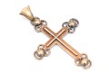14k Gold Striking Vintage Large Decorative Cross