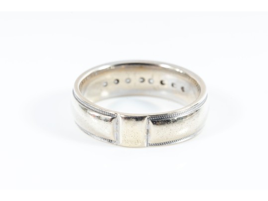 Men's Diamond & 14K Band (Size 9)