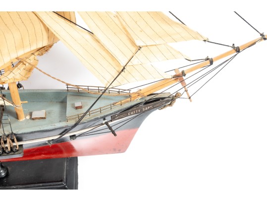 1869 Cutty Sark Clipper Ship Display Model