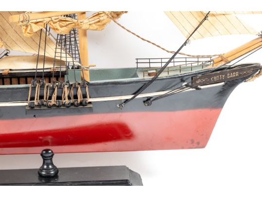 1869 Cutty Sark Clipper Ship Display Model