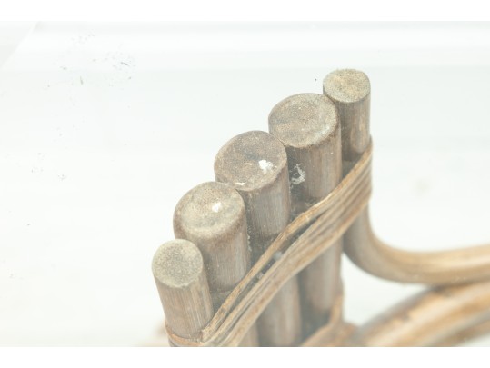 Palm Beach Regency Hexagonal Side Table