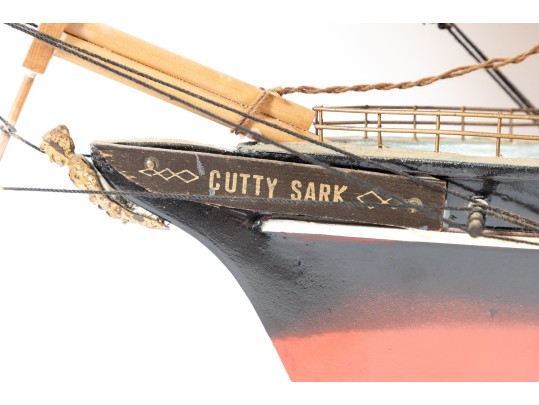 1869 Cutty Sark Clipper Ship Display Model